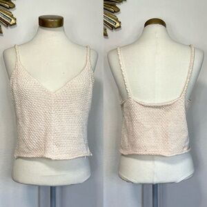 ECKHAUS LATTA Spaghetti Strap Knit Tank